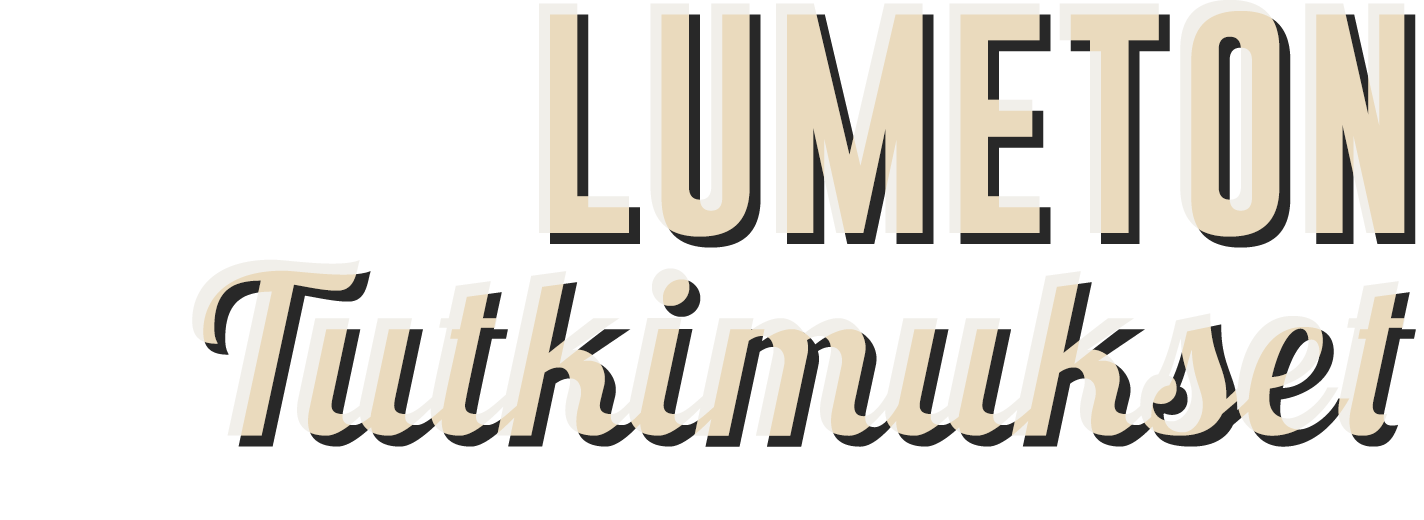 Lumeton - Tutkimukset